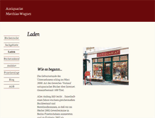 Tablet Screenshot of antiquariat-wagner.de